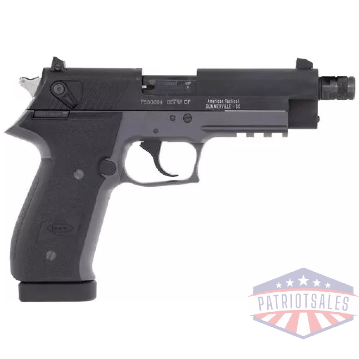 G2213tffsa - german sport firefly 22lr - 4. 9" fs 13rd threaded grey - g2213tffsa