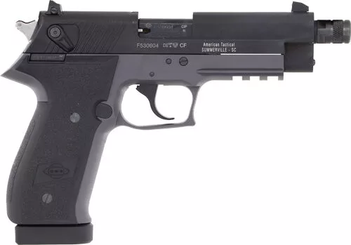 GERMAN SPORT FIREFLY 22LR - 4.9" FS 13RD THREADED GREY