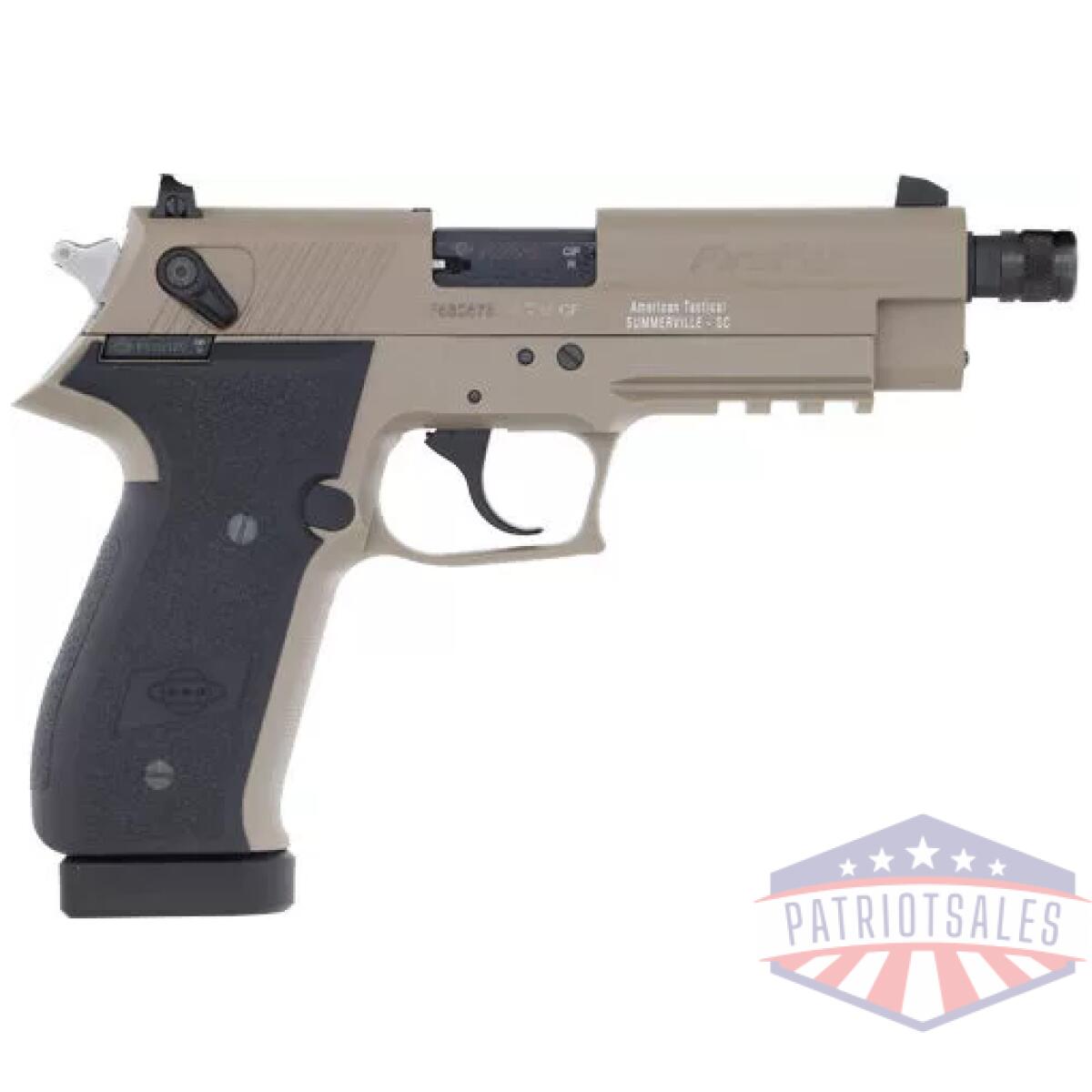G2213tffta - german sport firefly 22lr - 4. 9" fs 13rd threaded tan - g2213tffta