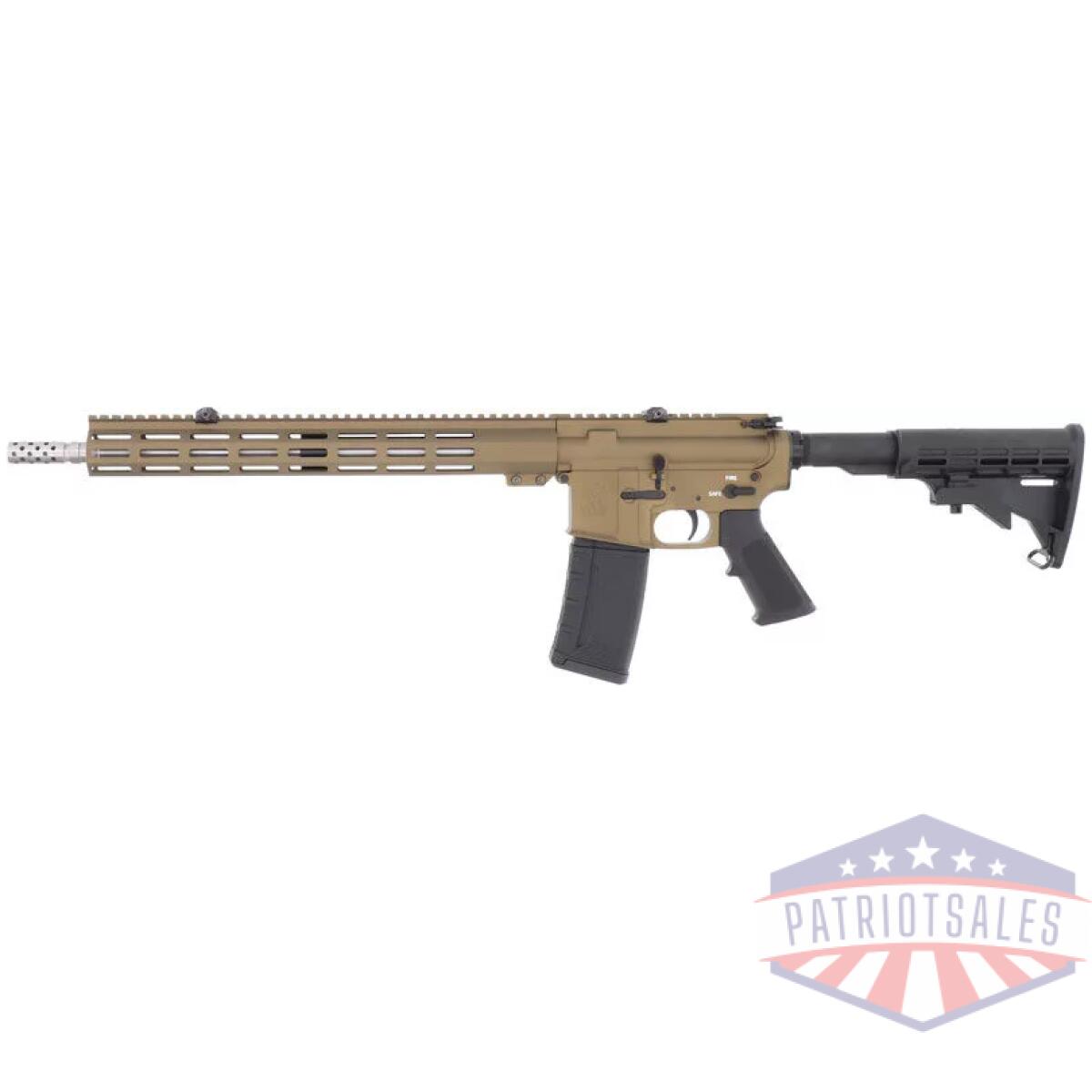 Glfa ar15 rifle 223 wylde - 16" s/s bbl bronze - image 2