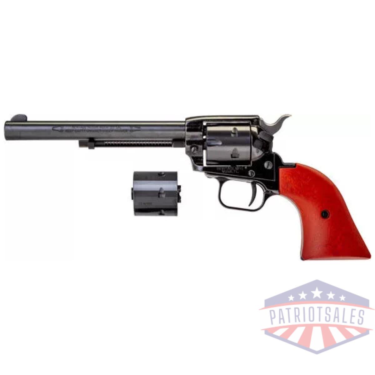 G22mb6_1 - heritage 22lr/wmr combo 6. 5" - blued cocobolo grips - g22mb6 1