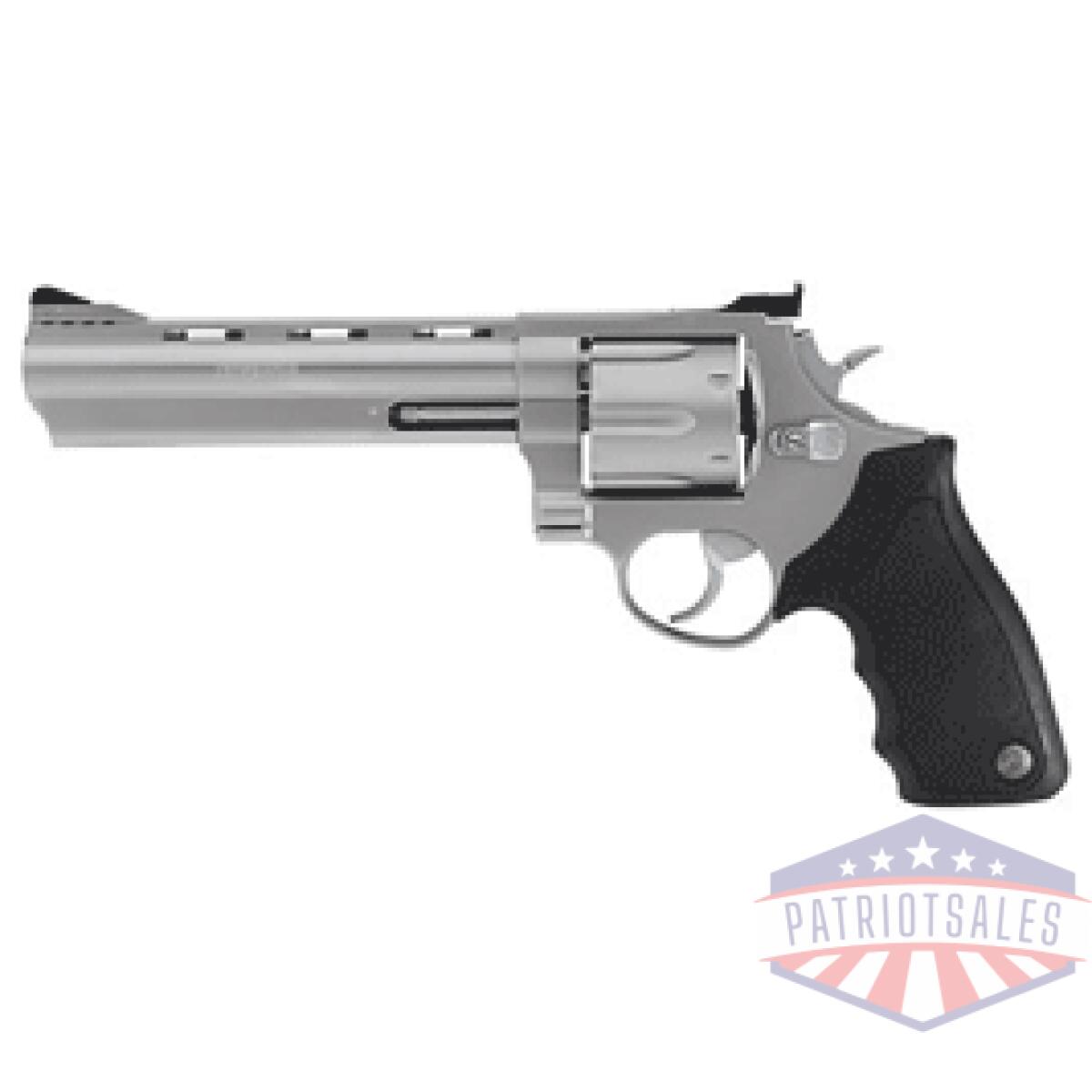 G2440069 - taurus 44 44mag 6. 5"vr 6-sh0t - as stainless rubber - g2440069
