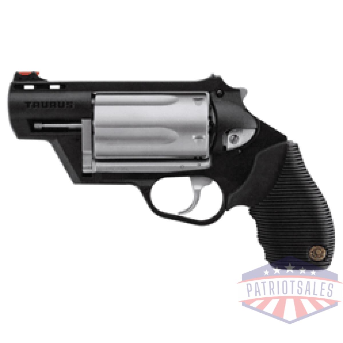 G2441029tcply - taurus judge pd 45lc/410 - 2"bbl. 5-shot ss/poly rubber - g2441029tcply