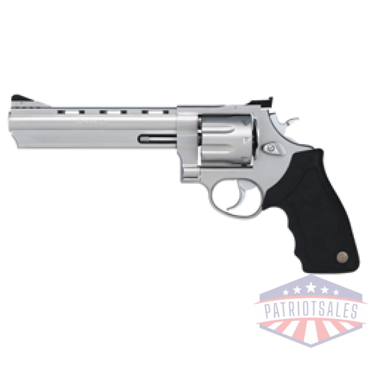 Taurus 608 357 6. 5"vr ported - as 8-shot stainless rubber - image 1