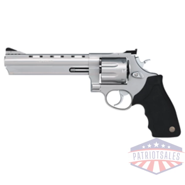 TAURUS 608 357 6.5"VR PORTED - AS 8-SHOT STAINLESS RUBBER