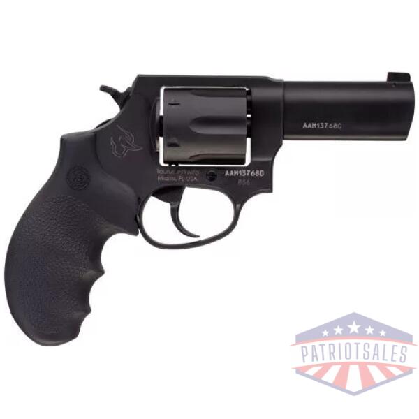 TAURUS 856 38SPL 3" NGT SGT - MATTE BLACK RUBBER
