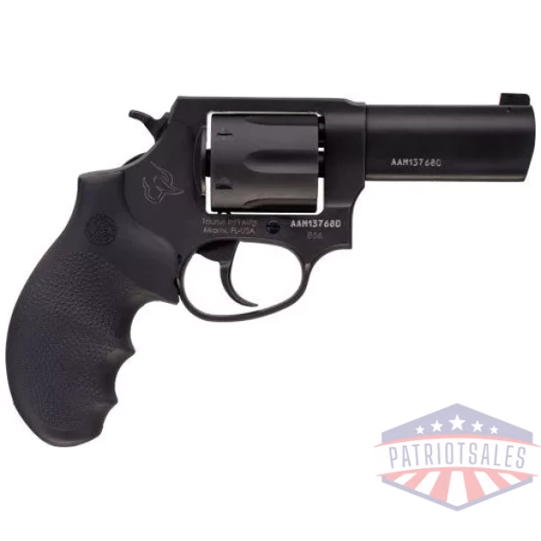 TAURUS 856 38SPL 3" NGT SGT - MATTE BLACK RUBBER