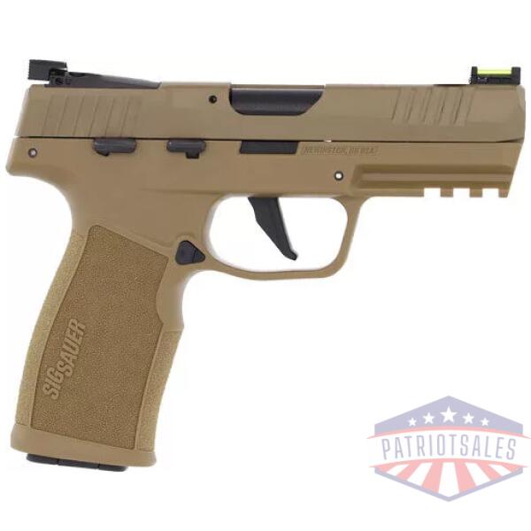 SIG P322 22LR 4" FIBER OPTIC - ADJ. SIGHTS 20-SHOT FDE POLY