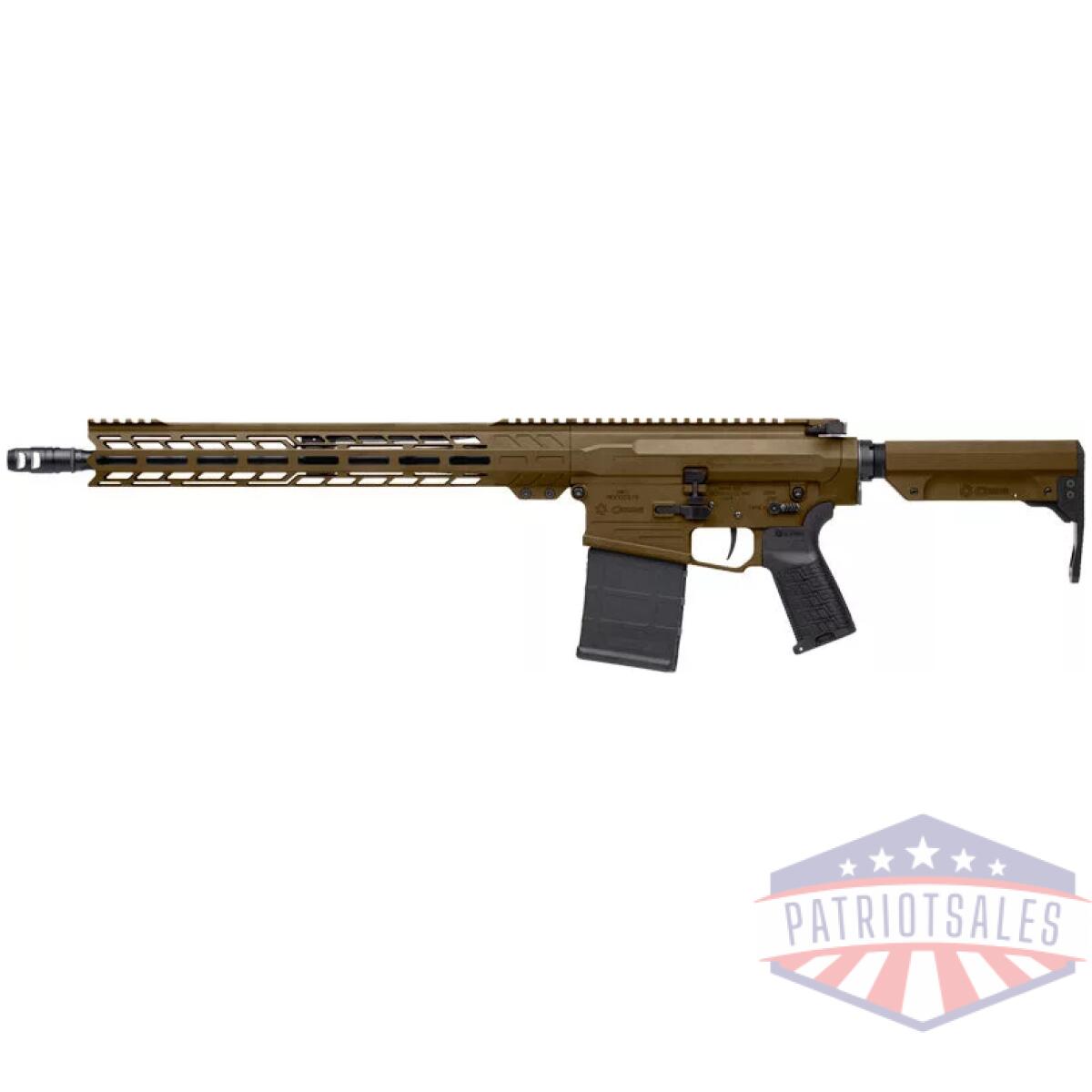 Cmmg rifle resolute mk3 8. 6 - black 16. 1" 20rd midnight brzn - image 2