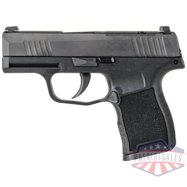 SIG P365 MIC COMP 380ACP 3.1" - SIGLITE (2)10RD MAN SAFETY BLK