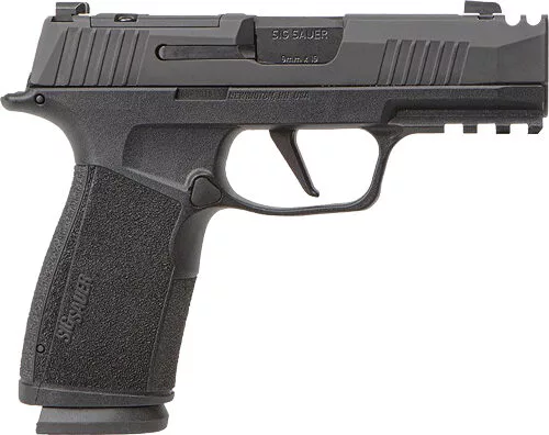 SIG P365X MACRO COMP 9MM 3.1" - COMPENSATOR XRAY-3 (2)10RD BLK