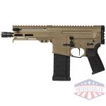 CMMG PISTOL DISSENT MK4 5.7X28 - MM 6.5" 32RD COYOTE TAN - Image 3