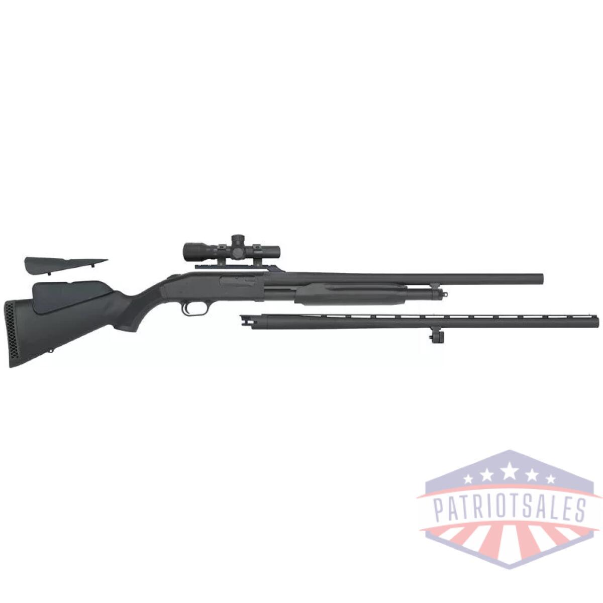 G58244 - mossberg 500 combo 12ga 3" - 28"vr 24"rifled & 2. 5x20 scope - g58244