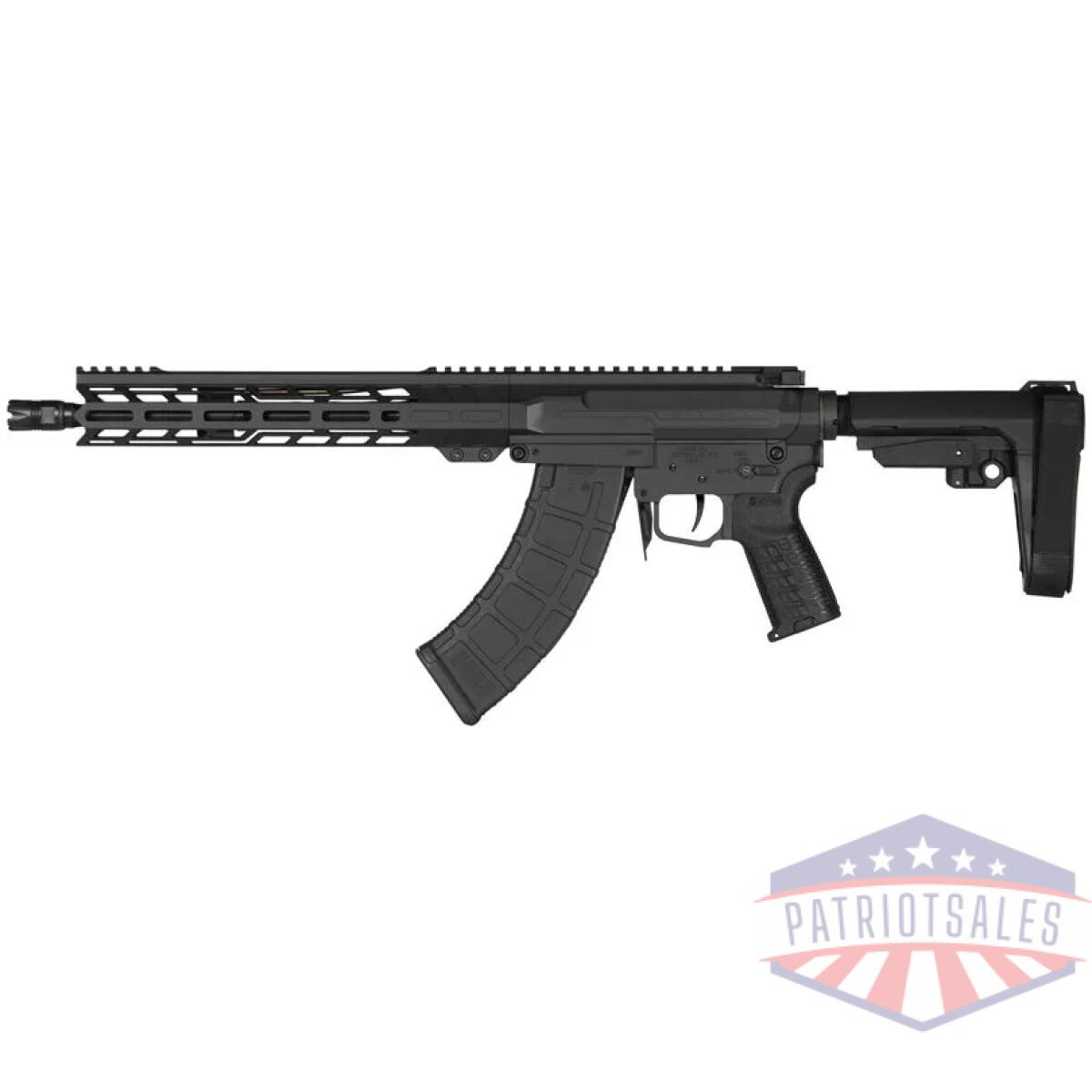 Cmmg pistol banshee mk47 7. 62x - 39mm 12. 5" black w/rip brace - image 2