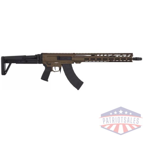 CMMG RIFLE DISSENT MK47 7.62x - 39 16.1" 30RD FOLDING STK BRNZ
