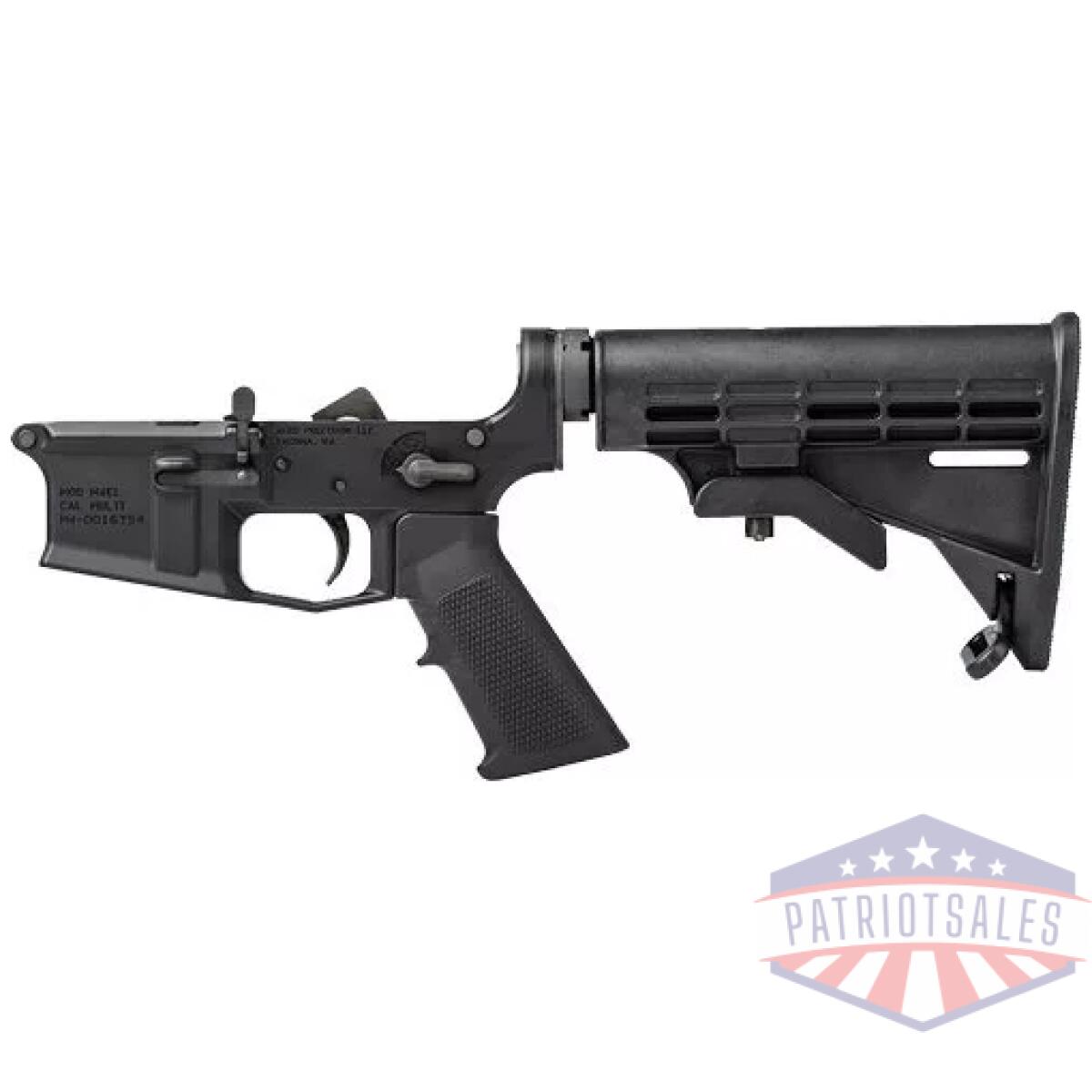 Gapar600101_left - aero precision m4e1 complete - lower receiver w/ a2 grip blk - gapar600101 left