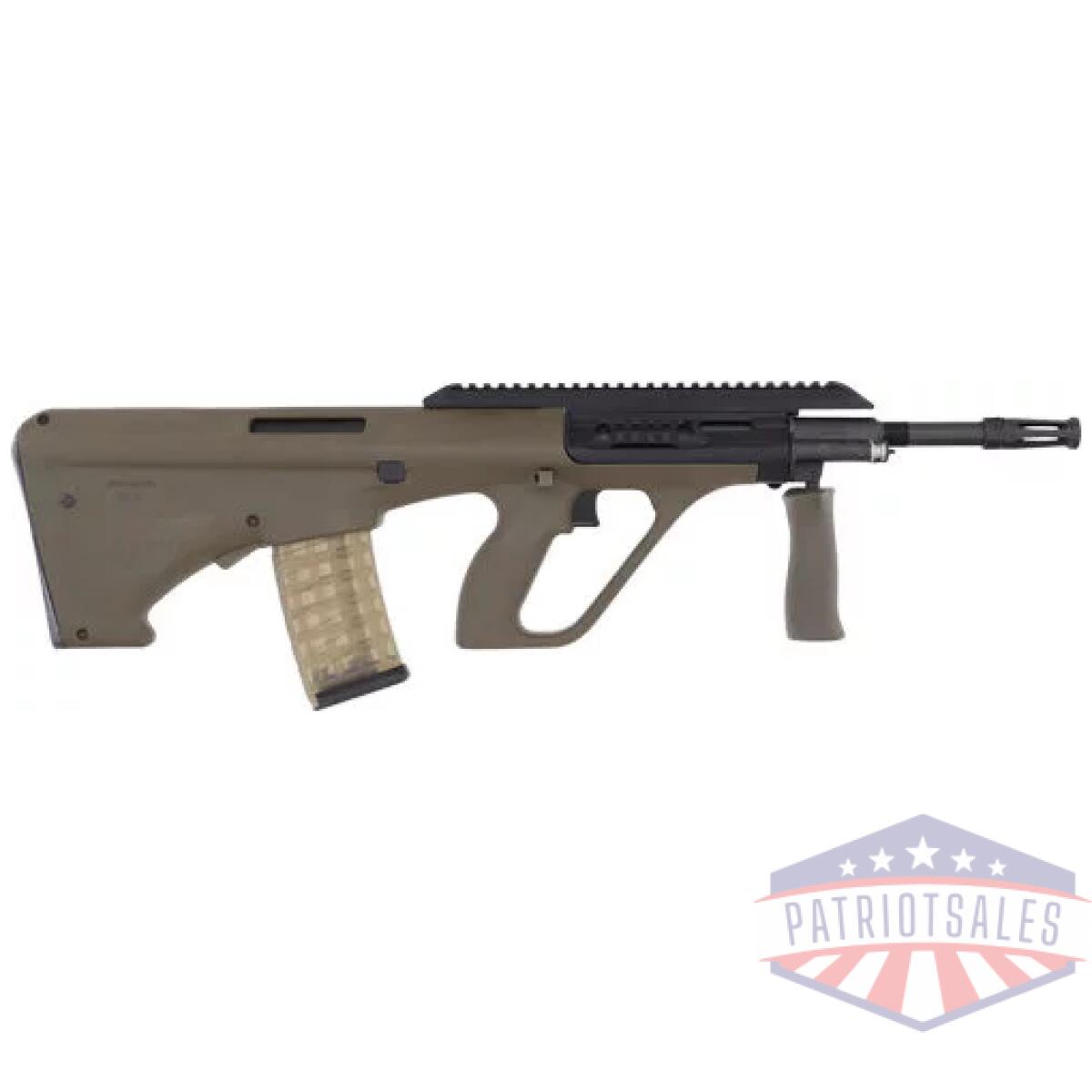 Gaugm2grnext - steyr aug a3 m2 5. 56/223 - 16" 30rd green w/ext rail - gaugm2grnext