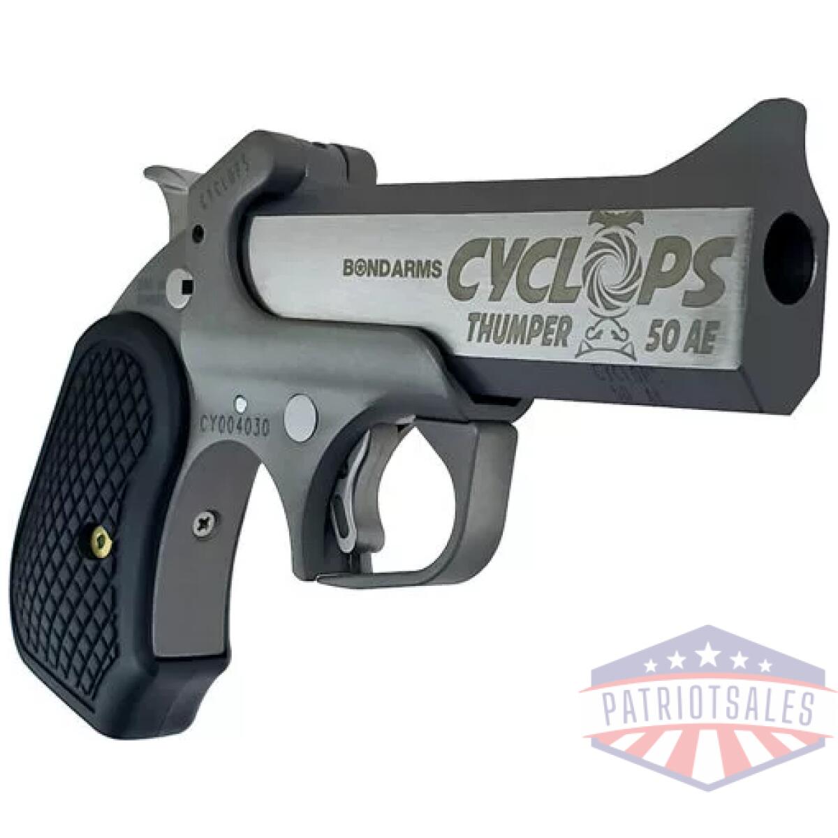 Gbacy50ae - bond arms cyclops 50ae - 4. 25" b6 extended grip - gbacy50ae