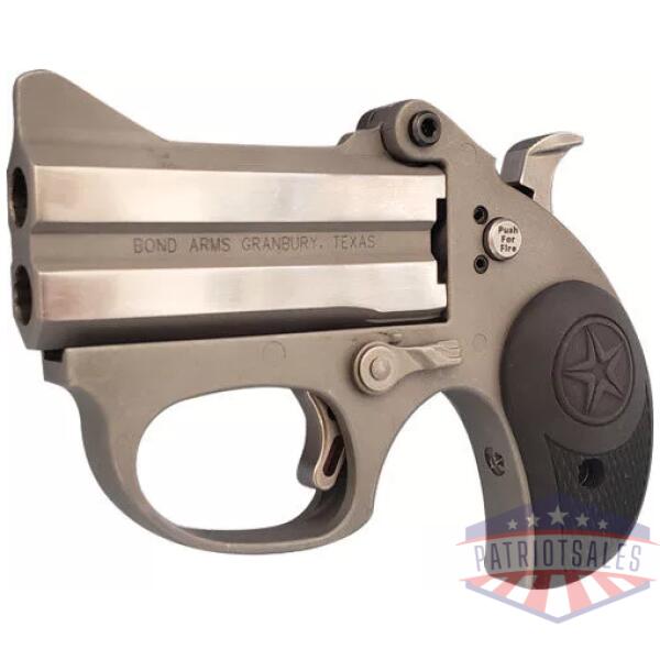 BOND ARMS STINGER RS 38SPL - 3" MATTES SS NYLON GRIP