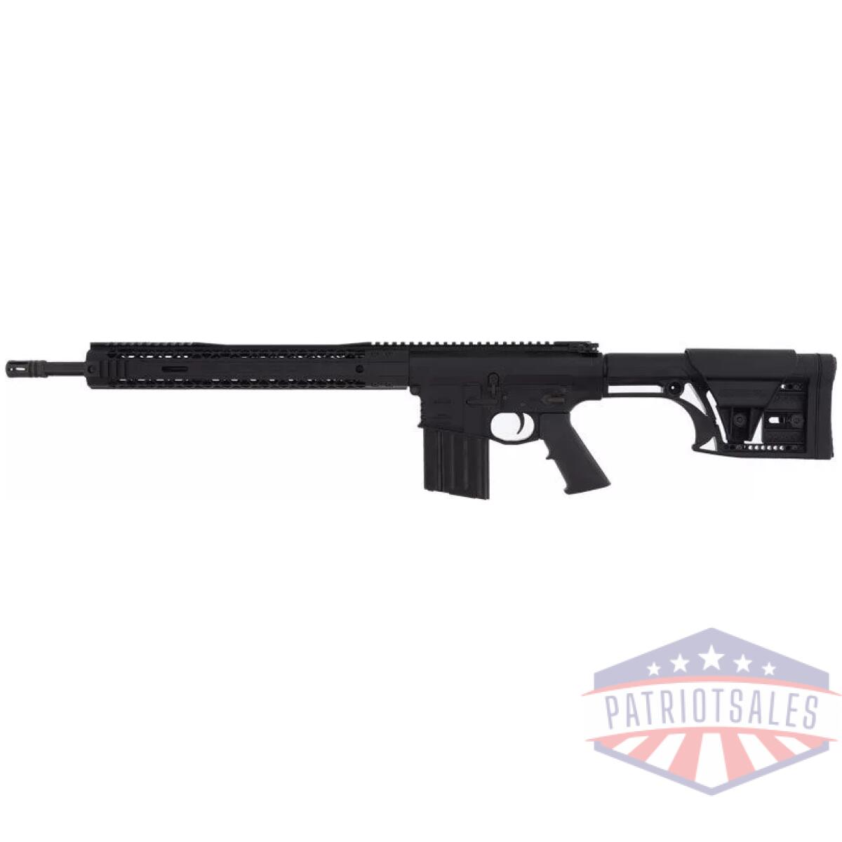Gbrofallout10si_left - black rain fallout10 308win - 18" anodized black 20rd - gbrofallout10si left