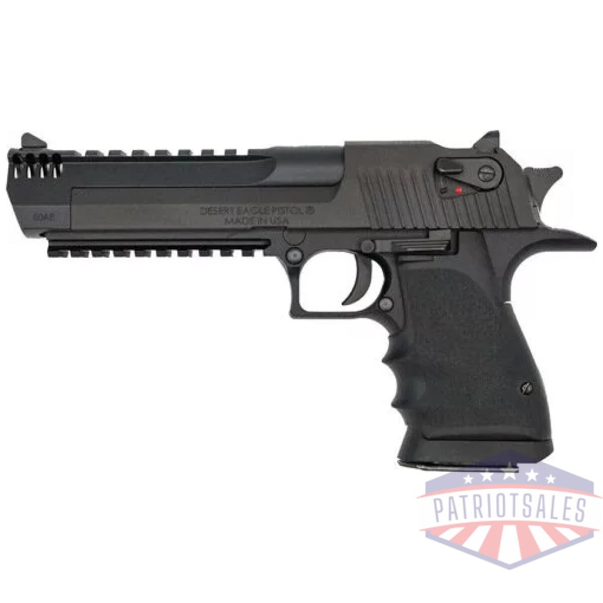 Gde44l6imb_left - desert eagle mark xix 44mag - 6" black alum frame carbon sld - gde44l6imb left
