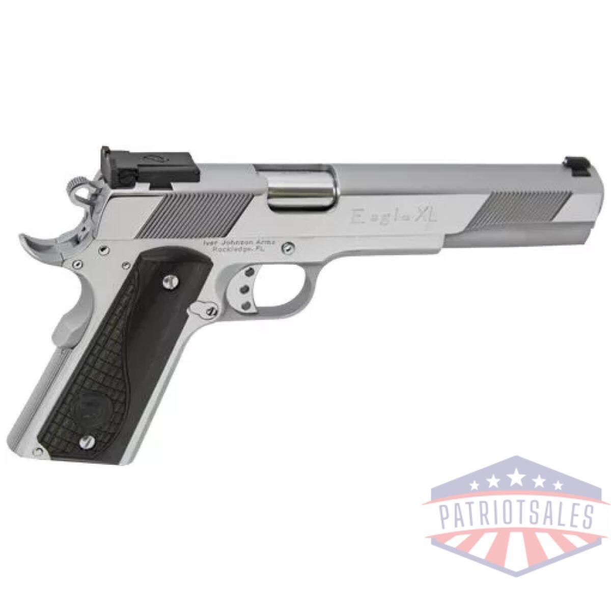 Iver johnson eagle xl - 10mm 6" adj polished chrome - image 1