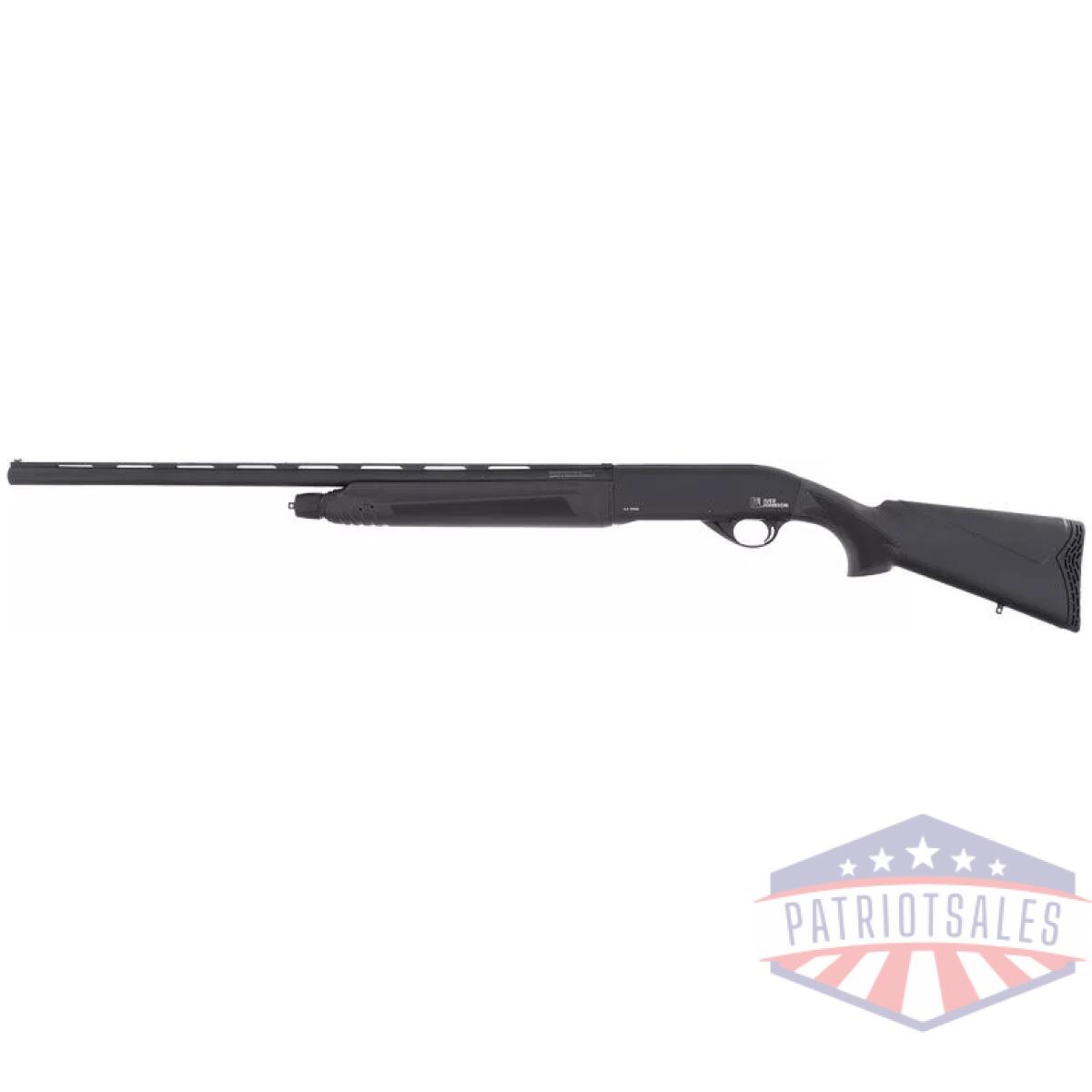Gij50012s28_left - iver johnson 12ga 3" 28"vr - black synthetic - gij50012s28 left