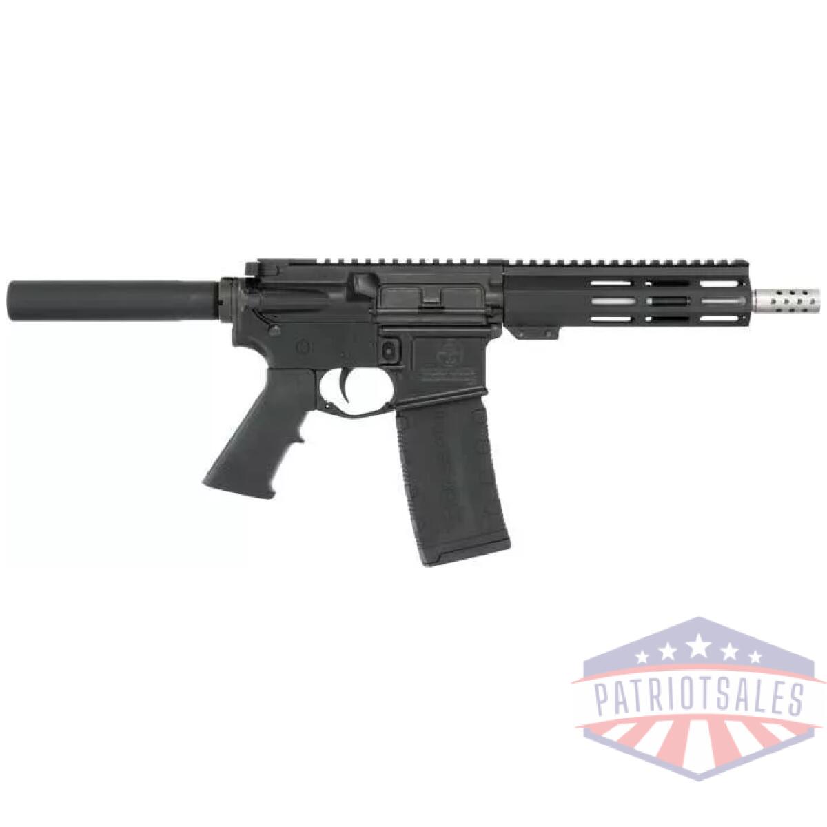 Glfa ar15 pistol 223 wylde - 7. 5" stainless bbl black - image 1