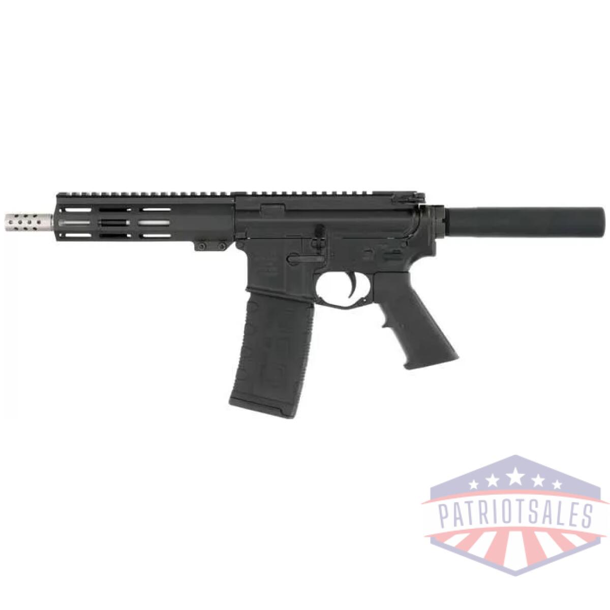 Glfa ar15 pistol 223 wylde - 7. 5" stainless bbl black - image 2