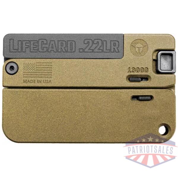 TRAILBLAZER LIFECARD 22LR - SINGLE SHOT POLY BURNT BRONZE