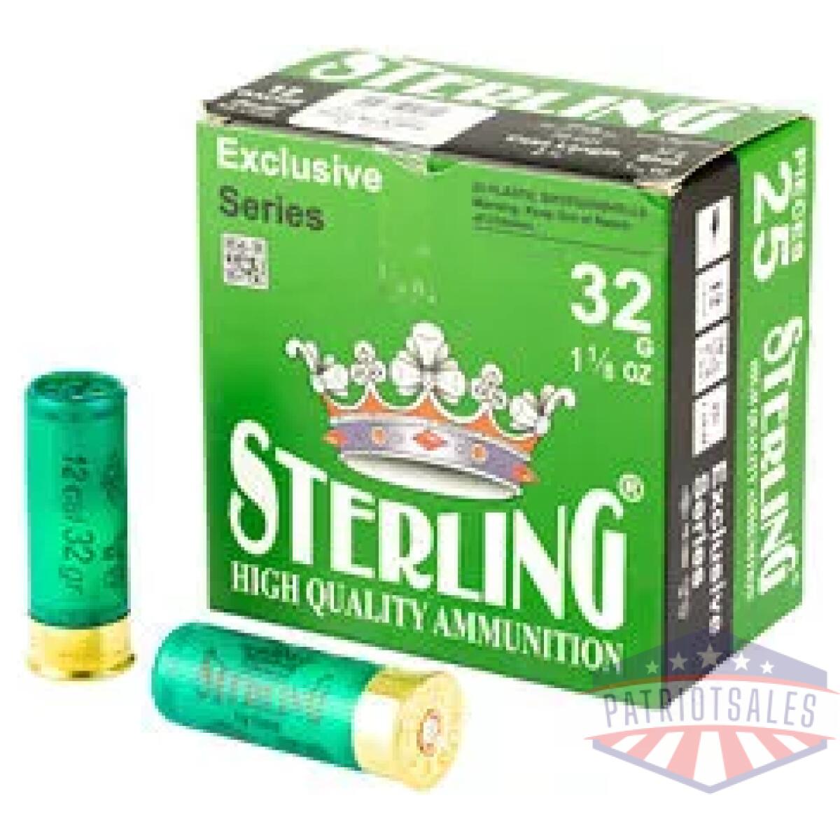 Glosrl8698779950804_1 - sterling exclsv 12ga 2. 75" #4 25/250 - glosrl8698779950804 1