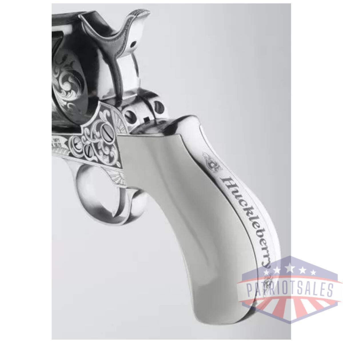 Gpp346huckeng_backstrap - cimarron huckleberry 45lc - 3. 5" nickel engraved b-head - gpp346huckeng backstrap
