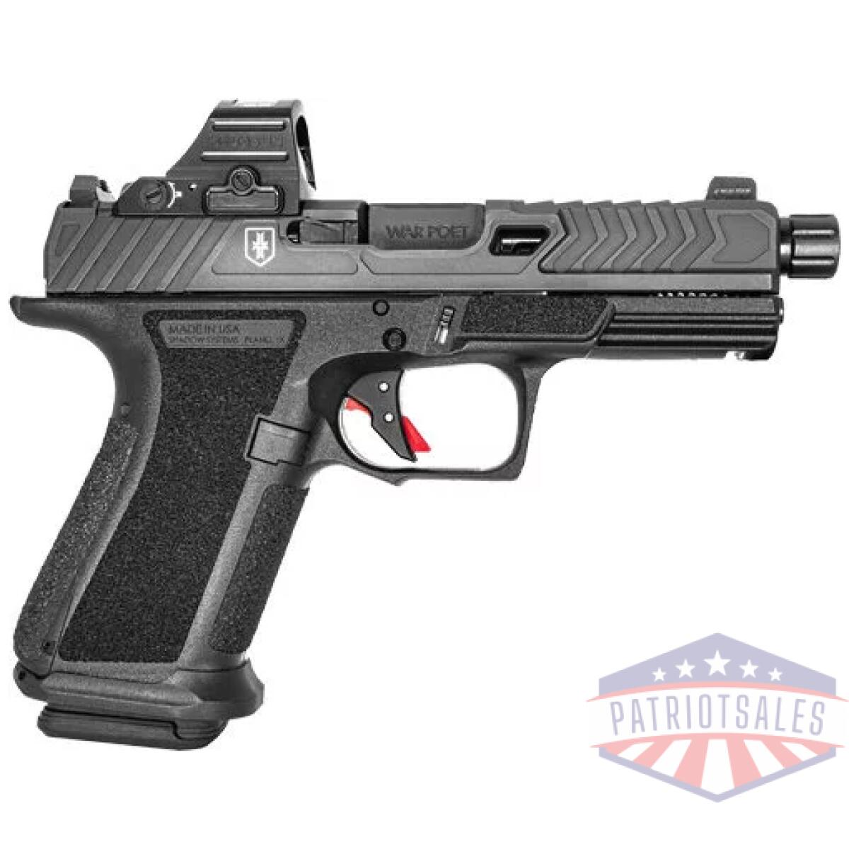 Shadow systems war poet mr920 - elite 9m threaded holosun 507c - image 1