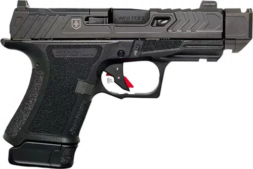 SHADOW SYSTEMS WAR POET CR920P - 9MM OPTIC CUT COMPENSATD BLK