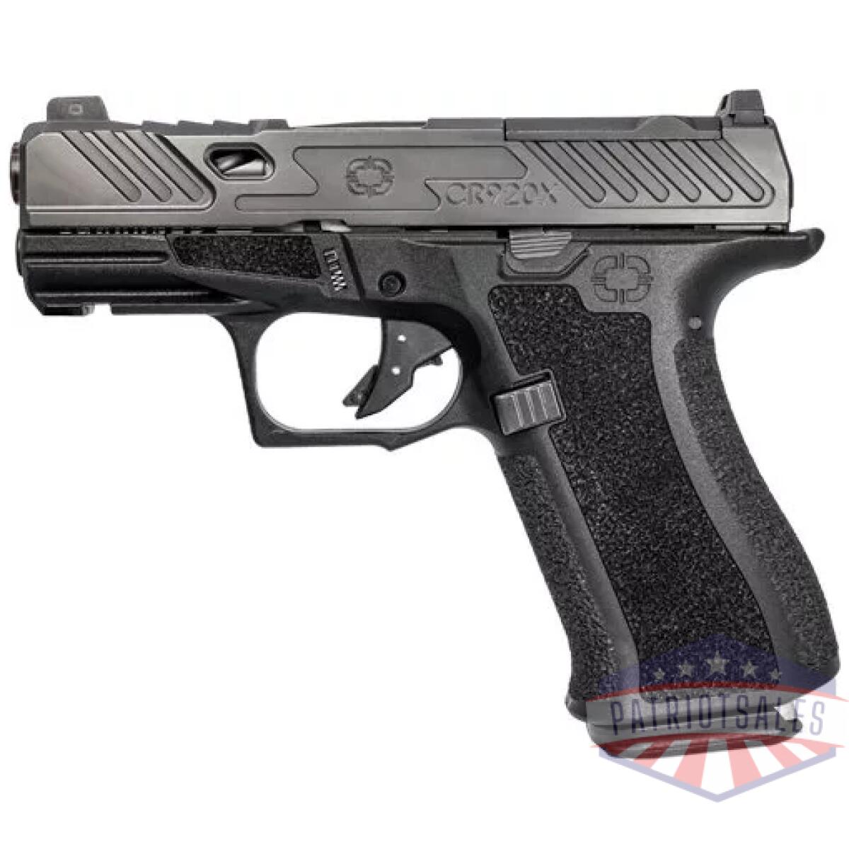 Gss5012_left - shadow systems cr920x elite 9m - optic cut fluted black bbl - gss5012 left