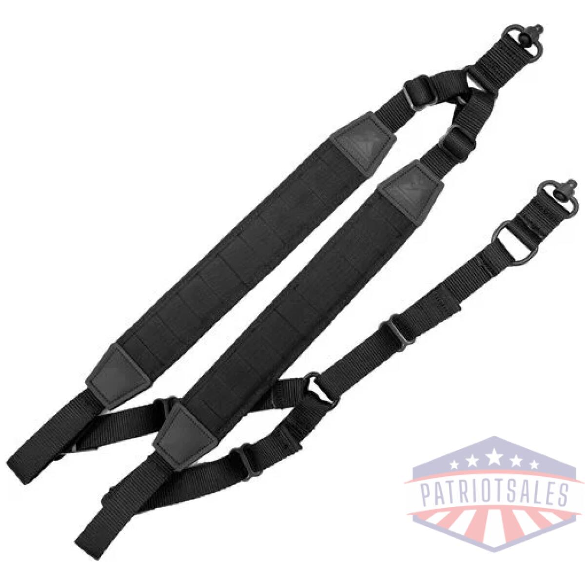Grovtec molle backpack sling - w/push button swivels black - image 1