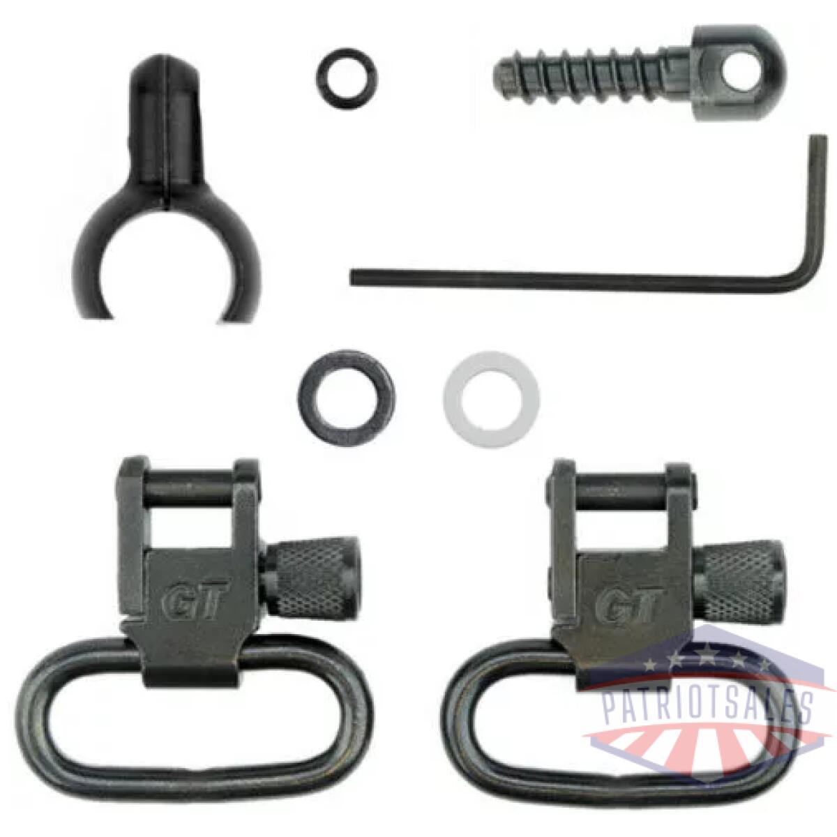 Gtsw300 - grovtec swivel set for barrel - bands. 540-. 590" diameter - gtsw300