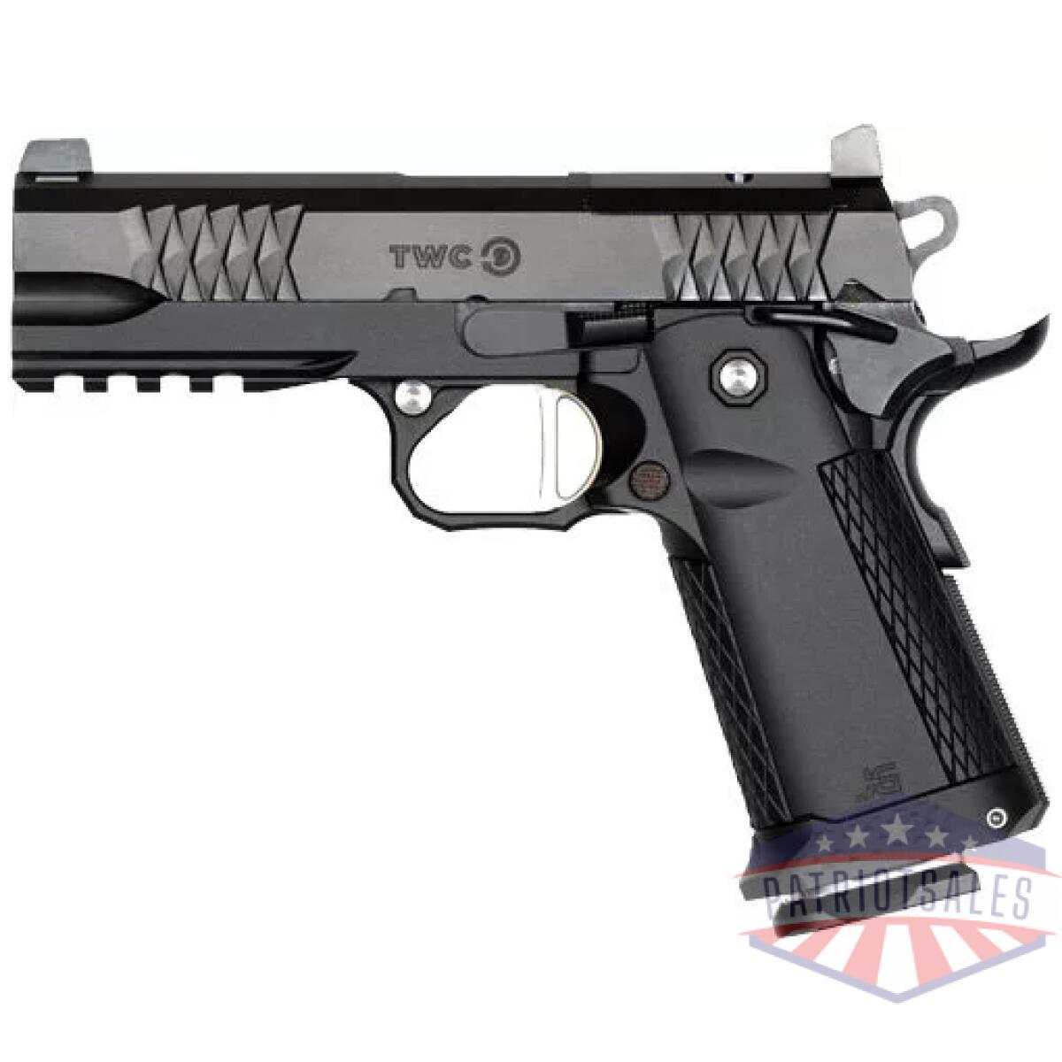 Gtwc9425 - jacob grey twc 1911 4. 25" 9mm - optic ready xs tritium sght bl - gtwc9425
