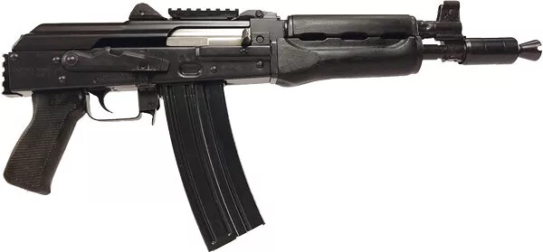 ZASTAVA ZPAP85 PISTOL 5.56x45 - 30RD BLUED/WOOD BOOSTER RAILS