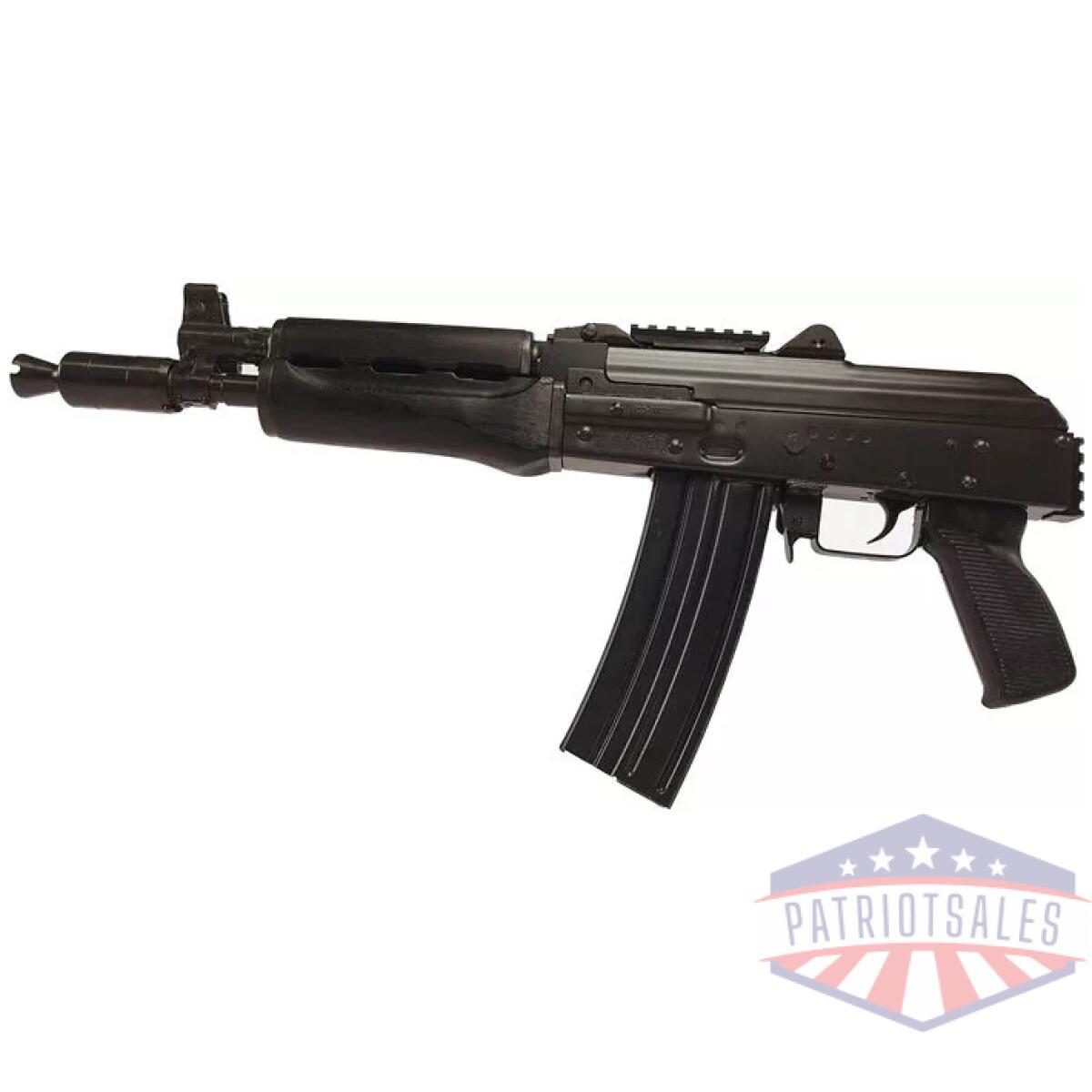 Gzp85556pa_left - zastava zpap85 pistol 5. 56x45 - 30rd blued/wood booster rails - gzp85556pa left