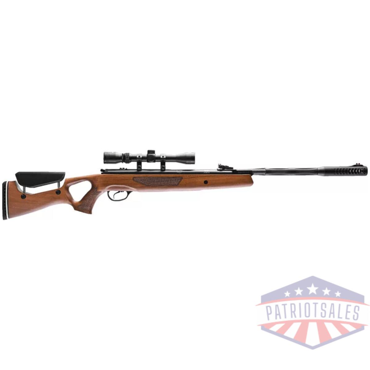 Hc6522 - hatsan model 65 combo. 22 w/ - 3-9x32 scope wood/blued - hc6522