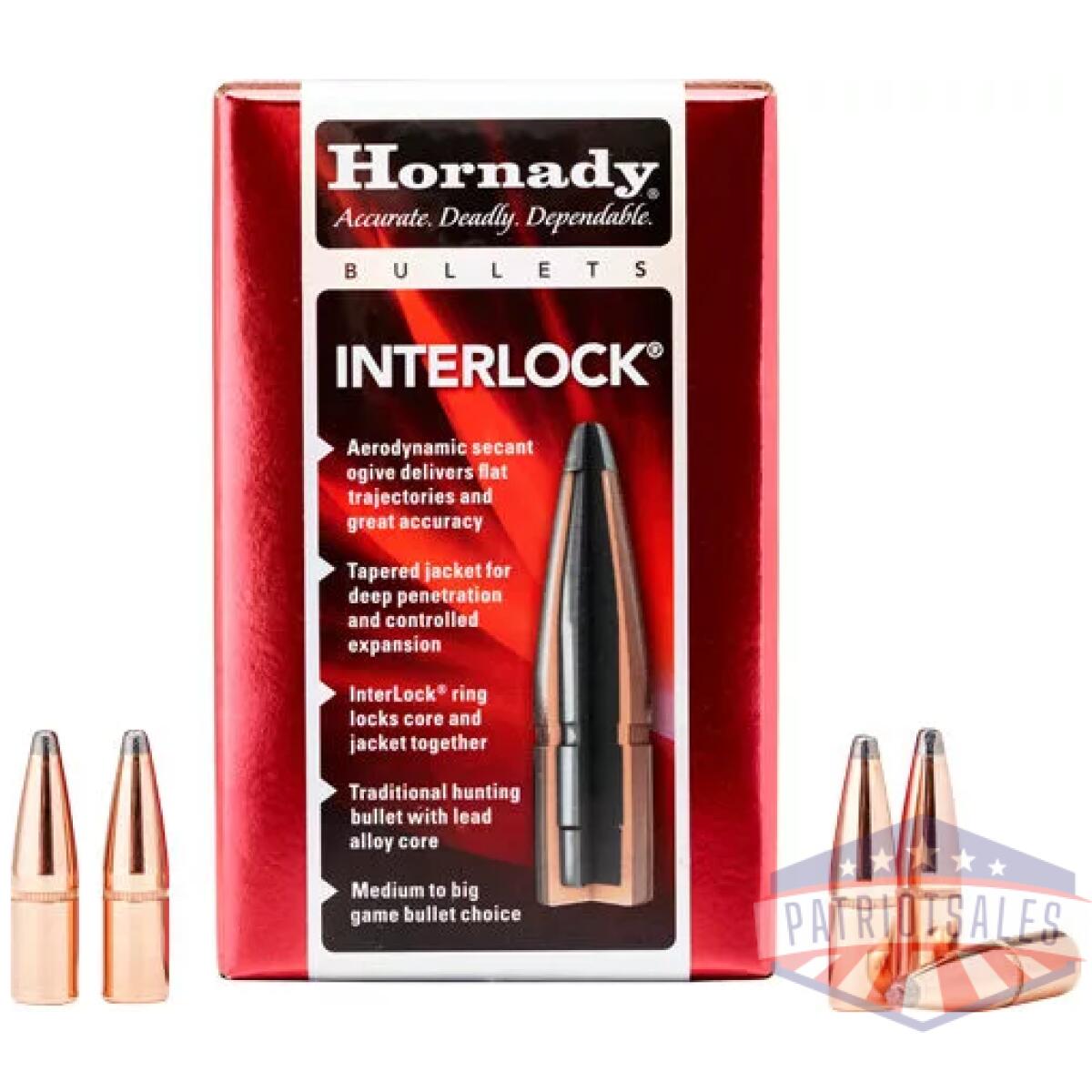 Hornady bullets 35 cal. 355 - 170gr sp 350 legend 100ct - image 1