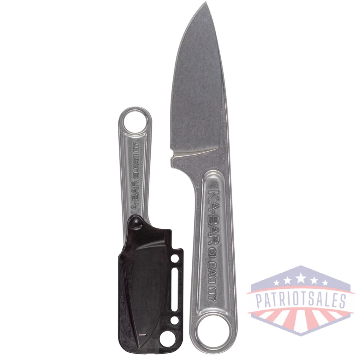 Ka-1119 - ka-bar forged wrench knifeblack hard plastic sheath, str edge - ka 1119