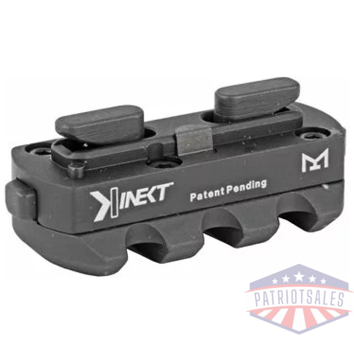 Kdgkin5-100_1 - kdg kinect mlok sngl 3 slot pic rail - kdgkin5 100 1