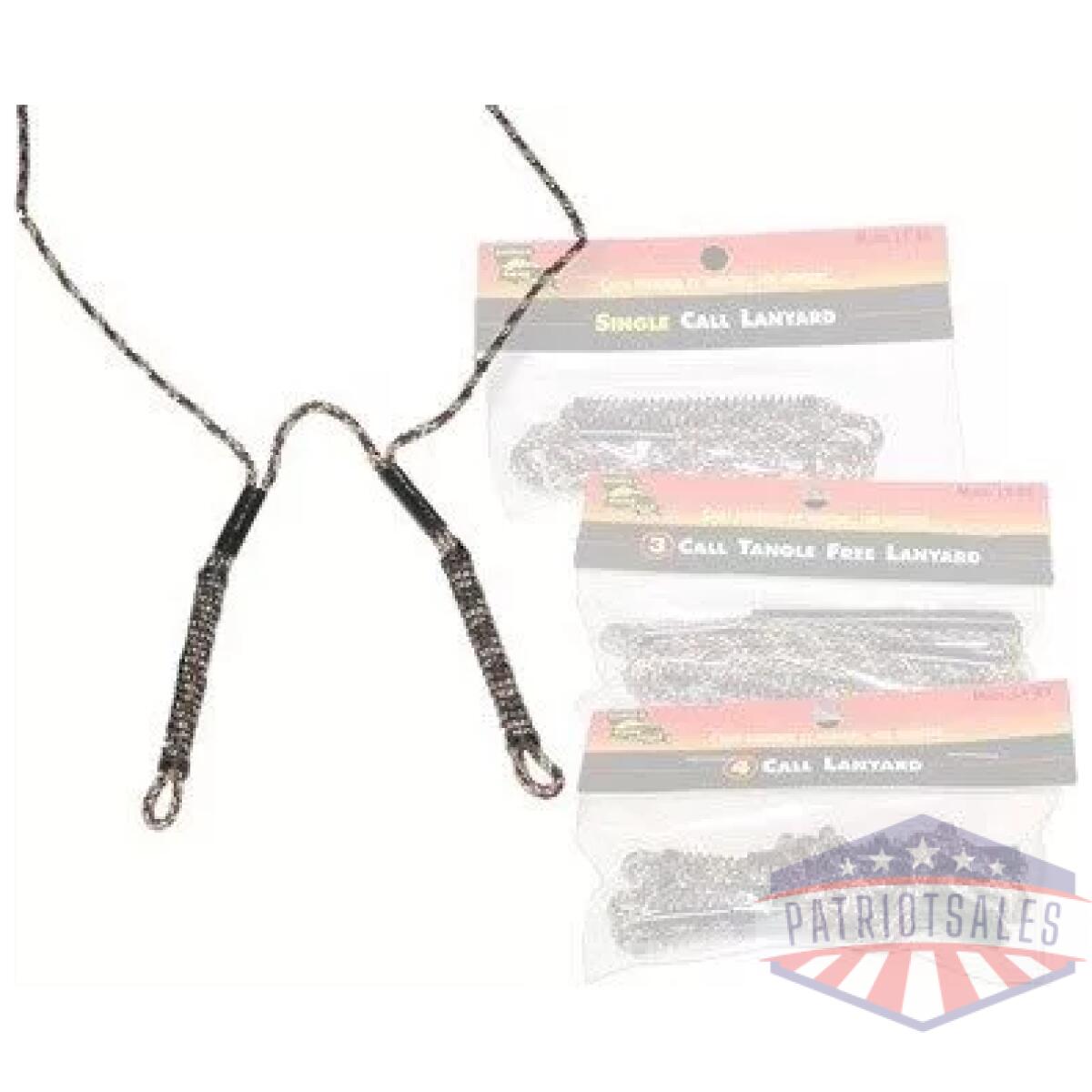 Haydel's call lanyard double - camo - image 1