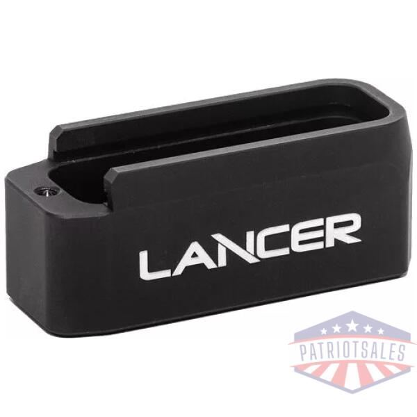 LANCER EXTENDED BASEPAD PLUS - 6RDS BLACK LANCER L5AWM MAGS