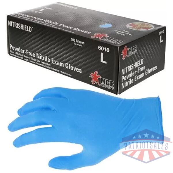 Blue 4 mil Medical grade Nitrile Disp