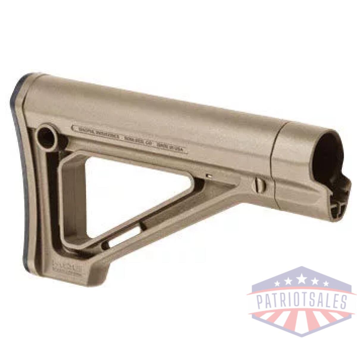 Mpimag480fde_1 - magpul moe fixed stk mil-spec fde - mpimag480fde 1