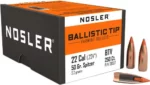 NOSLER BULLETS 22 CAL .224 - 50GR BALLISTIC TIP 250CT - Image 2