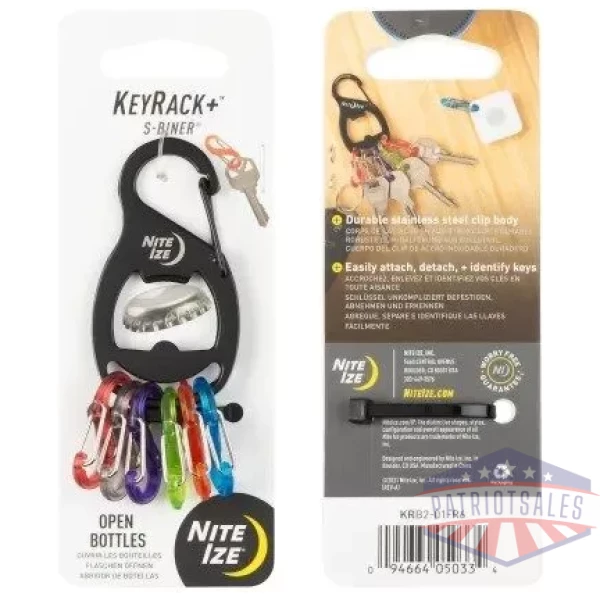 KeyRack+ S-Biner - Stainless Steel